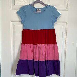 Hanna Andersson Twirl Colorful Kids Dress